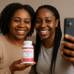 Women holding Menocare+ (4)